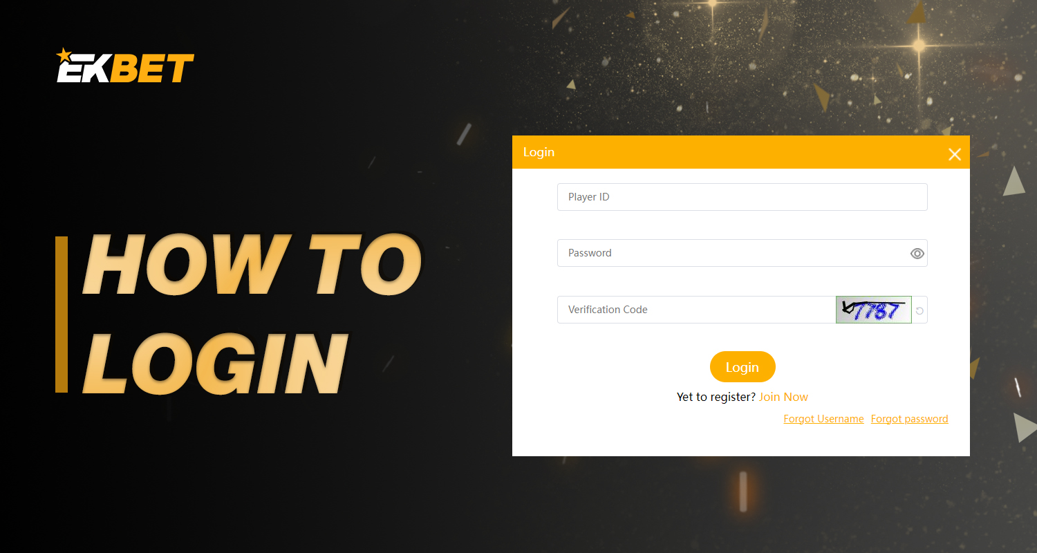 How to log in to your personal account on Ekbet 