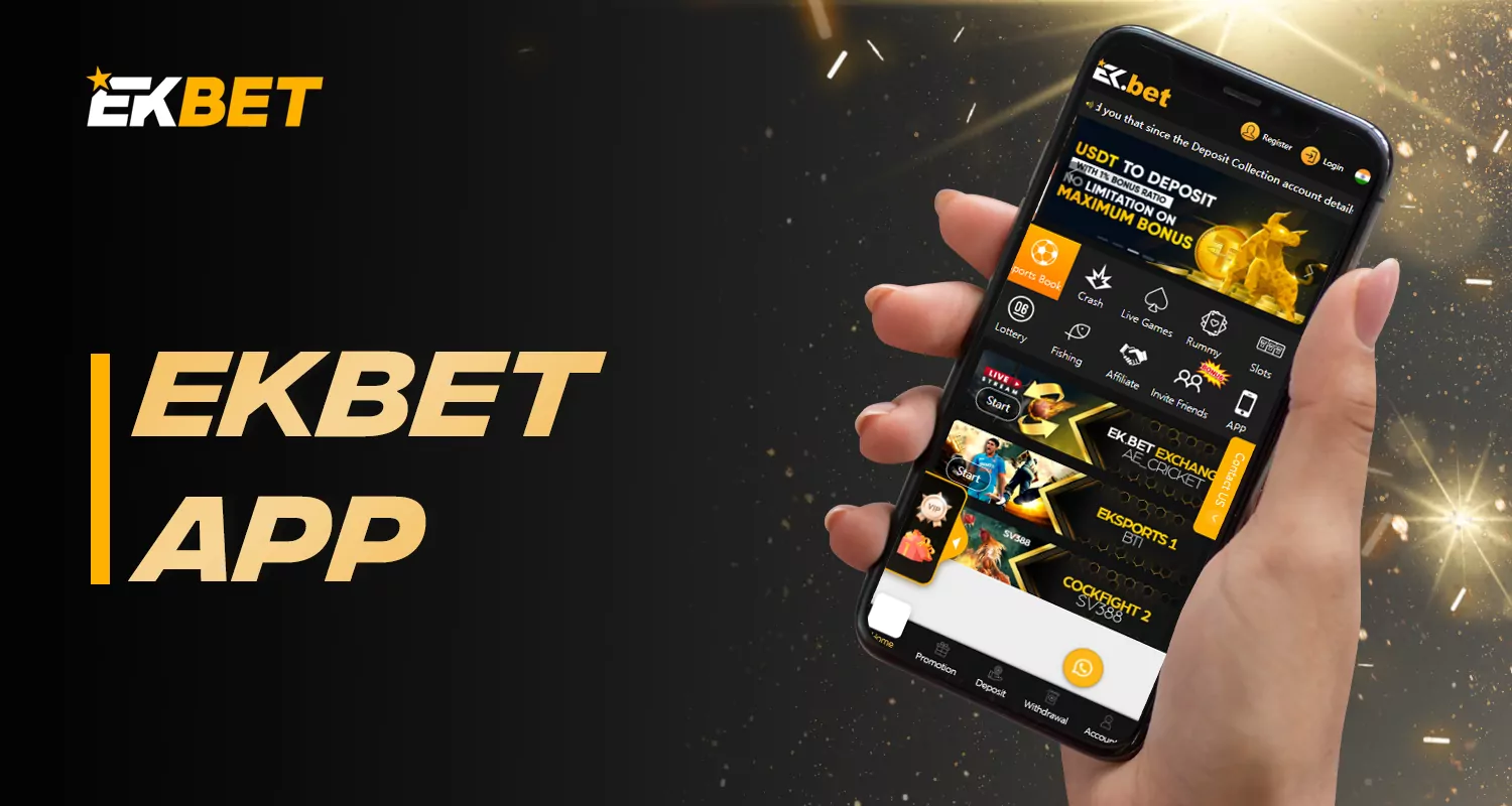 Ekbet mobile application for sports betting